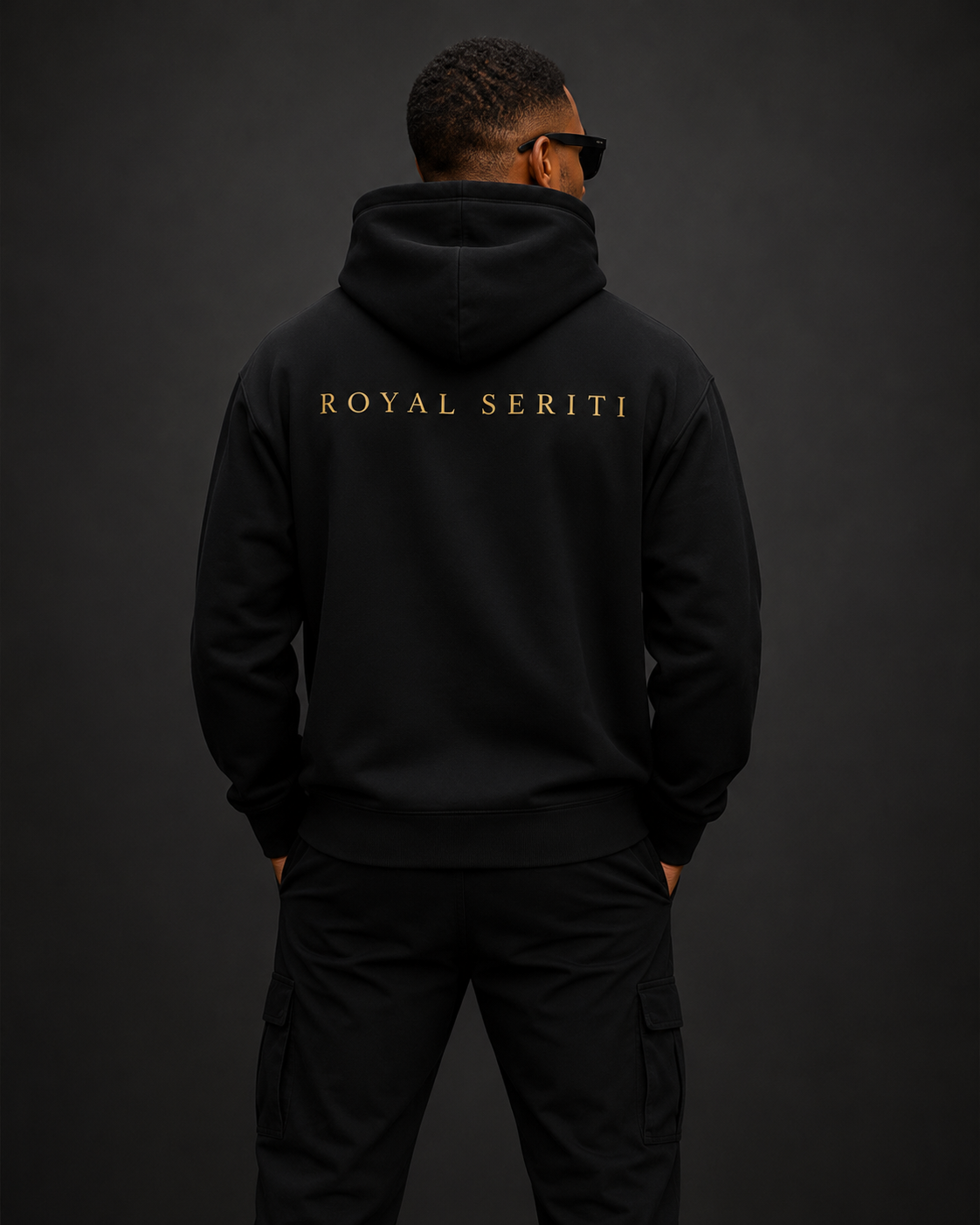 Royal Seriti Hoodie in Black